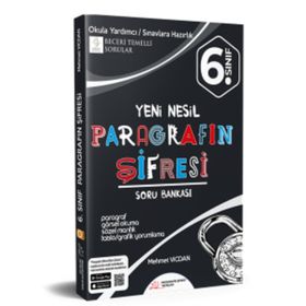 6. Sınıf Yeni Nesil Paragrafın Şifresi Soru Bankası-Paragrafın Şifresi Yayınları