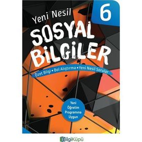6. Sınıf Yeni Nesil Sosyal Bilgiler Bilgiküpü Yayınları