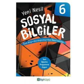 6. Sınıf Yeni Nesil Sosyal Bilgiler Bilgiküpü Yayınları