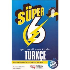 6.Sınıf Yeni Nesil Süper Türkçe Soru Bankası-Nitelik Yayınları