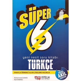 6.Sınıf Yeni Nesil Süper Türkçe Soru Bankası-Nitelik Yayınları