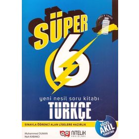6.Sınıf Yeni Nesil Süper Türkçe Soru Bankası-Nitelik Yayınları