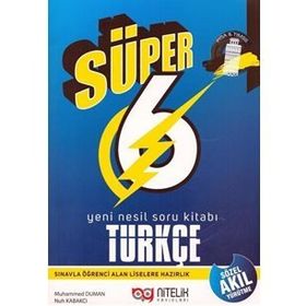 6.Sınıf Yeni Nesil Süper Türkçe Soru Bankası-Nitelik Yayınları
