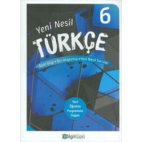 6. Sınıf Yeni Nesil Türkçe Bilgiküpü Yayınları