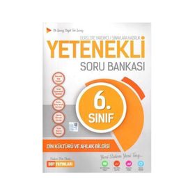 6. Sınıf Yetenekli Din Kültürü ve Ahlak Bilgisi Soru Bankası DDY Yayınları