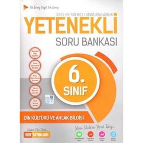 6. Sınıf Yetenekli Din Kültürü ve Ahlak Bilgisi Soru Bankası DDY Yayınları