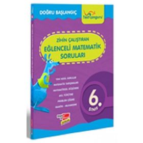 6. Sınıf Zihin Çalıştıran Eğlenceli Kanguru Matematik Soruları Dikkat Atölyesi Yayınları