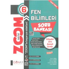 6 Sınıf Zoom Fen Bilimleri Etkinlikli Soru Bankası