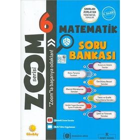 6. Sınıf Zoom Matematik Soru Bankası-Günay Yayınları