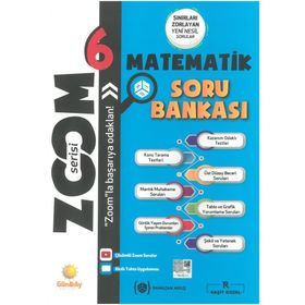 6. Sınıf Zoom Matematik Soru Bankası-Günay Yayınları