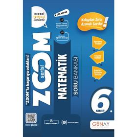 6. Sınıf Zoom Serisi Matematik Soru Bankası 2324 - Günay Yayınları