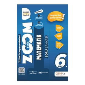 6 Sınıf Zoom Serisi Matematik Soru Bankası - Günay Yayınları
