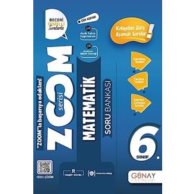6 Sınıf Zoom Serisi Matematik Soru Bankası - Günay Yayınları