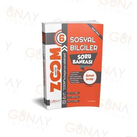 6.Sınıf Zoom Serisi Sosyal Bilgiler Soru Bankası-Günay Yayınları