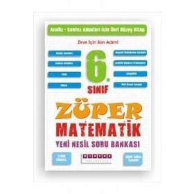 6. Sınıf Züper Matematik Yeni Nesil Soru Bankası-Platon Yayınları