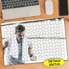 6 Sporcu Erkek Atletik Vücut 240 Parça Puzzle Yapboz