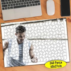 6 Sporcu Erkek Atletik Vücut 240 Parça Puzzle Yapboz