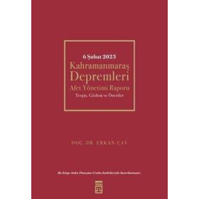 6 Şubat Kahramanmaraş Depremleri Timaş Yayınları