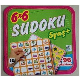 6 x 6 Sudoku – 10 +5 Yaş -Pötikare Yayıncılık