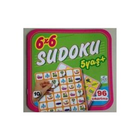 6 x 6 Sudoku – 10 +5 Yaş -Pötikare Yayıncılık
