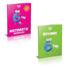 6 Yaş Matematik Becerileri-Akıllı Adam Yayınları