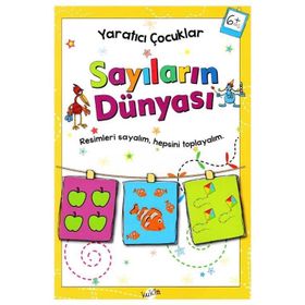 +6 Yaş Yaratıcı Çocuklar Sayıların Dünyası-Kukla Yayınları