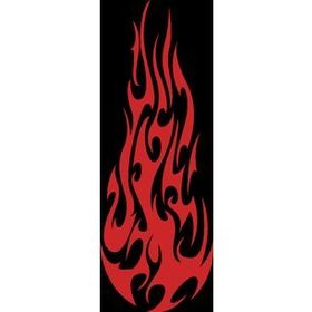 60 cm Alev Alev Folyo Sticker