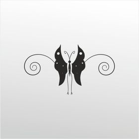 60 cm Arı Kelebek Folyo Sticker