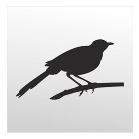 60 cm Arı Kuşu Folyo Sticker
