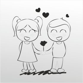 60 cm Aşk Folyo Sticker
