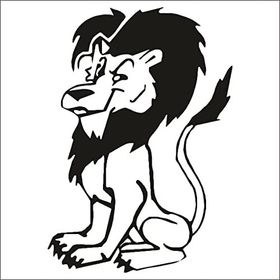 60 cm Aslan Alaska Folyo Sticker
