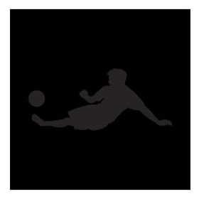 60 cm Futbolcu Folyo Sticker