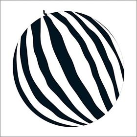60 cm Karpuz Folyo Sticker
