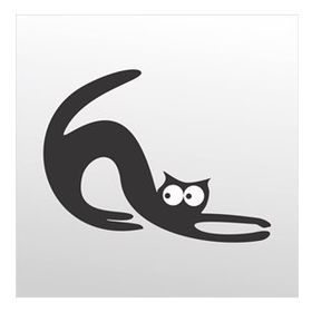 60 cm Kedi Folyo Sticker