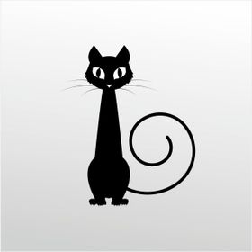 60 cm Kedi Folyo Sticker
