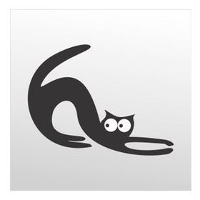 60 cm Kedi Folyo Sticker