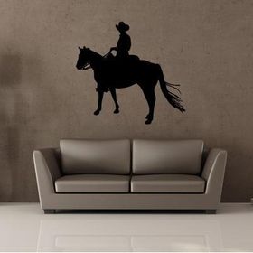 60 cm Kovboy Folyo Sticker