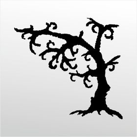 60 cm Kurumuş Ağaç Folyo Sticker