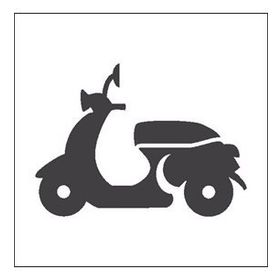 60 cm Motorsiklet Folyo Sticker
