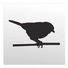 60 cm Serçe Folyo Sticker