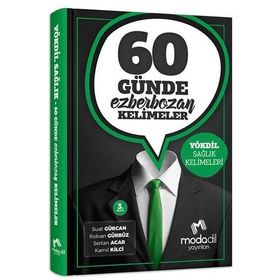 60 Günde Ezberbozan Kelimeler Modadil Yayınları YÖKDİL Sağlık Kelimeleri