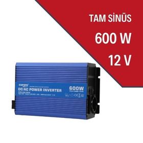 600 Watt 12 Volt Tam Sinüs İnvertör Çevirici İnverter