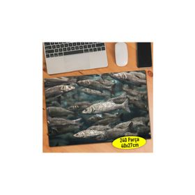 60257387 Mavi Denizde Yüzen Balık Sürüsü 240 Parça Puzzle Yapboz