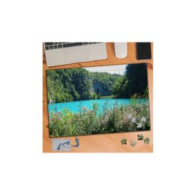 608 Mavi Deniz ve Yeşil Dağlar 240 Parça Puzzle Yapboz Tablo