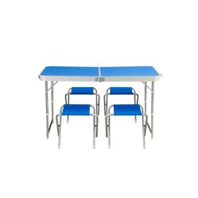 60x120x55 cm 4 Kişilik Piknik Masa Sandalye Seti