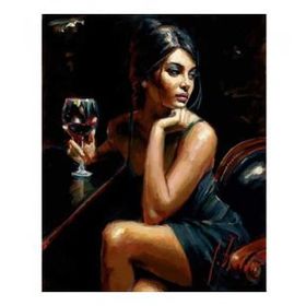 60x75 cm Kafa Tası Sayılarla Boyama Seti Rulo Duvar Sticker