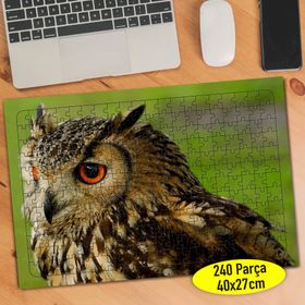 622576 Sevimli Hayvan Baykuş Doğa 240 Parça Puzzle Yapboz