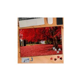 624 Kırmızı Dökülen Yapraklar 240 Parça Puzzle Yapboz Tablo