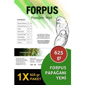 625 gr Dal Darı Net Premium Forpus Papağanı Yemi