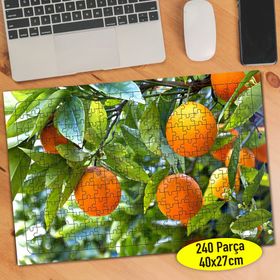62817205 Meyve Bahçesi Portakal Ağacı 240 Parça Puzzle Yapboz